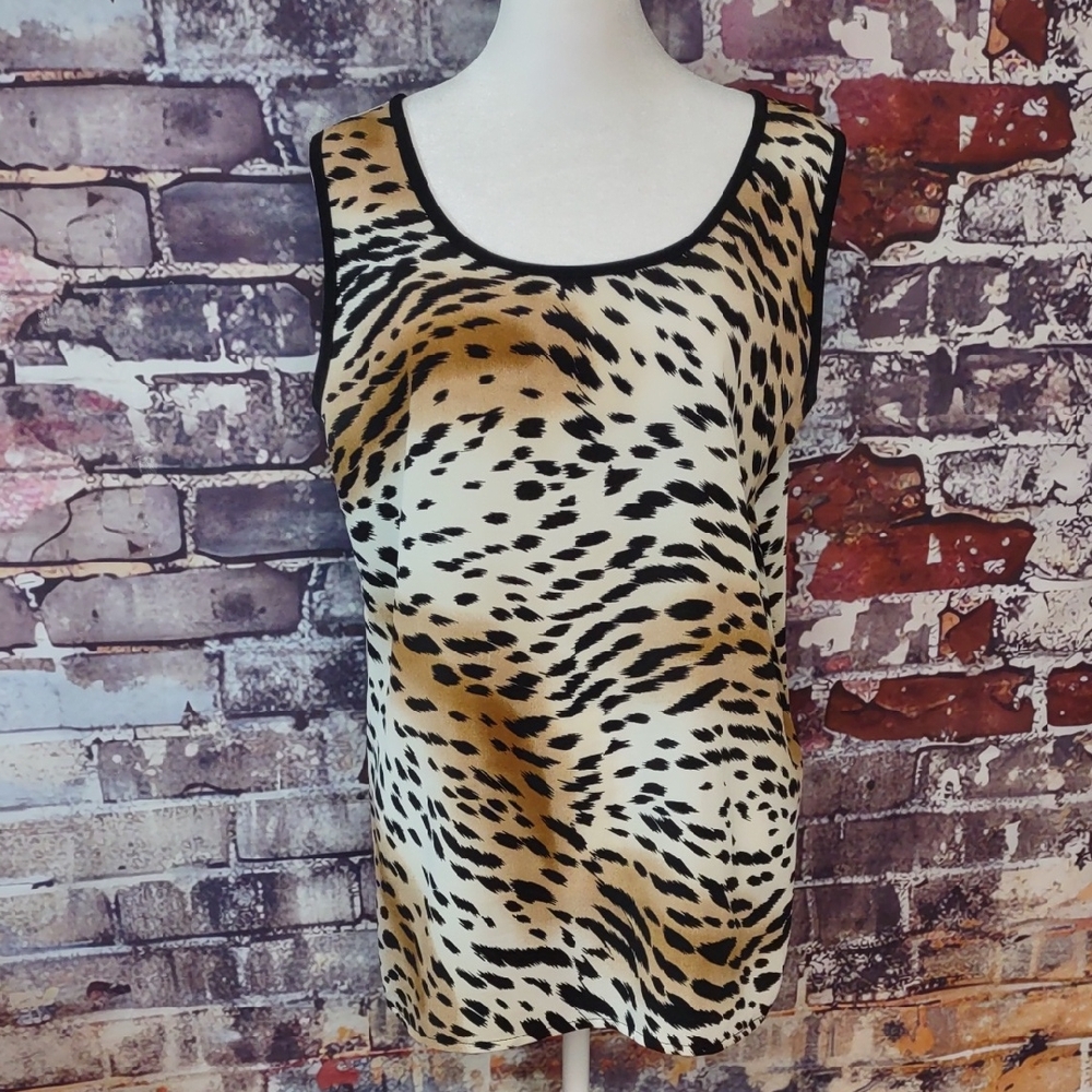 Da-Rue Of California Animal Print Tank